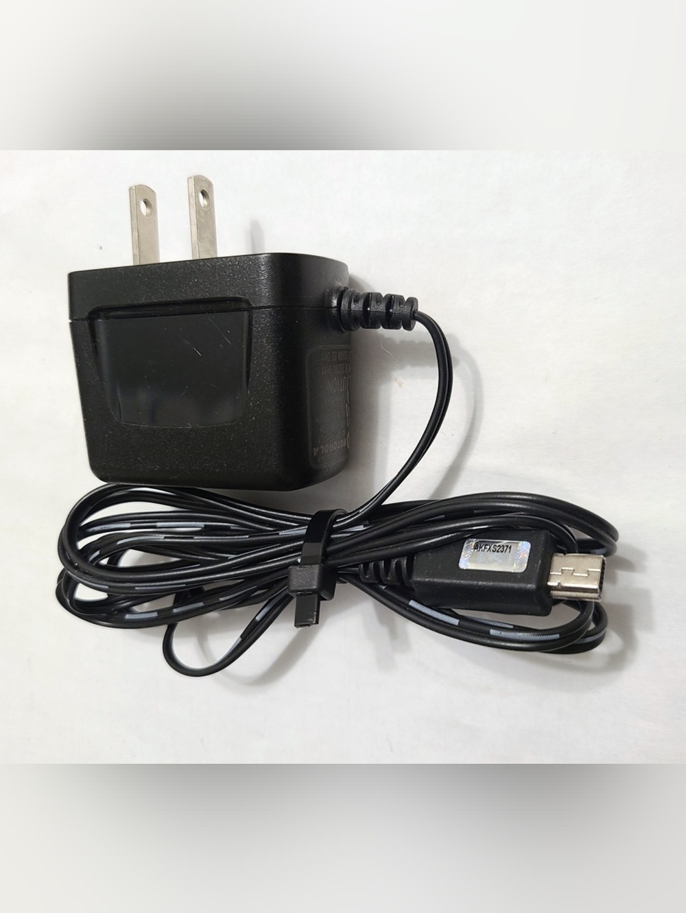 Motorola - Mini-B Wall Power Outlet Charger Adapter Cable